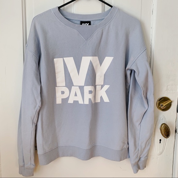Ivy Park Light Blue Pull Over Crew Neck 